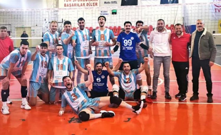 DEPSAŞ Enerji Voleybol Takımı Zirve Yarışını Sürdürüyor