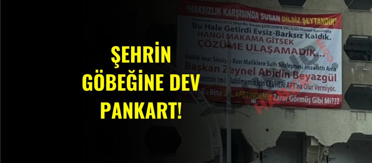 Şehrin göbeğine astılar!