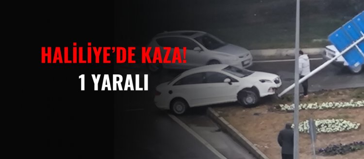 Şanlıurfa Haliliye'de Trafik Kazası